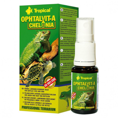 OPHTALVIT-A CHELONIA - balsam de plante pentru reptile foto