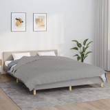 VidaXL Pătură anti-stres, gri, 220x240 cm, 11 kg, material textil