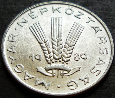 Moneda 20 FILLER / FILERI - UNGARIA (RP UNGARA), anul 1989 * cod 2720 = A.UNC foto
