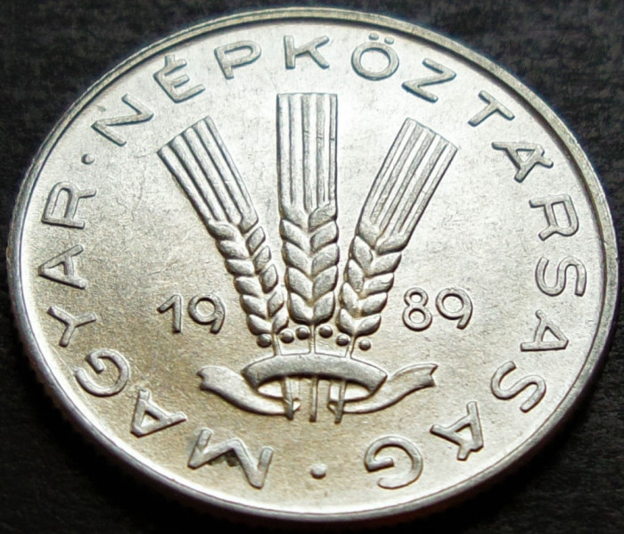 Moneda 20 FILLER / FILERI - UNGARIA (RP UNGARA), anul 1989 * cod 2720 = A.UNC