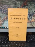 Statutele Societăței Cooperative de Credit, Economie și Filantropie Biruința, din comuna Boghicea, județul Roman, azi &icirc;n județul Neamț, Roman 1904 155