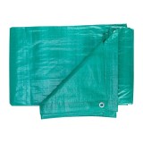 Prelata Verde Cu Inele 120Gr/Mp, 4 X 6 Metri