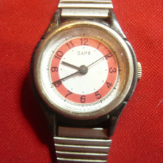 Ceas de mana de dama , mecanic - Zaria - Rusia d=2,5cm