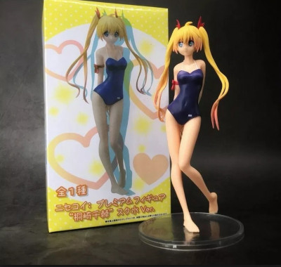 Figurina Chitoge Kirisaki Nisekoi 19 cm anime False Love foto