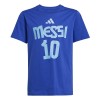 Lionel Messi tricou de copii MESSI Name and number blue - 128, Adidas