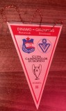 D9 143 - fanion - sport - fotbal - Dinamo Bucuresti - Girondins Bordeaux - 7 noiembrie 1984