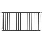 PawHut Barieră de Siguranță pentru C&acirc;ini Mici Extensibilă 67-93,5 cm &Icirc;nălțime 45 cm pentru Uși și Scări Negru | Aosom Romania