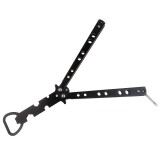Briceag antrenament DEPOX&reg;, Party Opener, deschizator capace, otel inoxidabil, 22.5 cm, negru