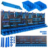 Panou de perete pentru scule 2304&times;780mm cu 132 de accesorii