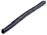 &Icirc;nfășurare Spirală Polietilenă Neagră 5-20mm 10m