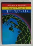 POCKET ATLAS OF THE WORLD , 1999 * TEXT IN LIMBA ENGLEZA , * FORMAT REDUS , BOGAT ILUSTRATA