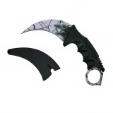 Cumpara ieftin Cutit Karambit, alb, White Daemon, 18.5 cm