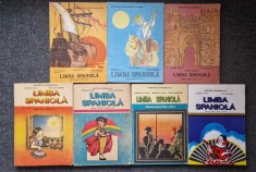 LIMBA SPANIOLA MANUAL CLASA A II-A - CLASA A VIII-A - Bucurenciu, Poloni (7 vol - complet)
