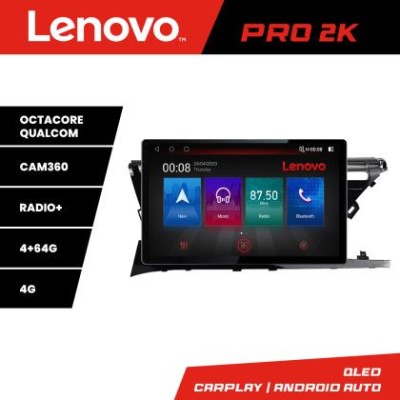 Navigatie Toyota Camry 2017-2021 Lenovo PRO 4+64 2K 13 inch qled android 4G DSP gps internet Kit-camry-2018 CarStore Technology foto