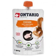 Ontario Cat Pasta gustoasa de carne de pui 90 g foto