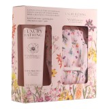 Set cadou Perfect Duo, Wildflowers, Peony, Peach &amp; Raspberry, 2 articole, The Luxury Bathing Company