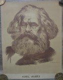 Portretul lui Karl Marx// Lito Neumann, Bucuresti