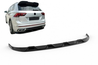 Prelungire Bara Spate VW Tiguan II Mk2 R/R Line Facelift (2020-2024) Negru Performance AutoTuning foto
