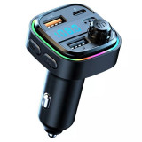 Modulator FM 12-24V Bluetooth 5.0 cu functie de incarcator auto Fast Charge 3.0 si port USB C - C26 435907, General