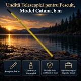 Undiță Telescopică pentru Pescuit, Model Catana, 6 m