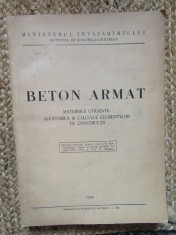 BETON ARMAT MATERIALE UTILIZATE ALCATIREA SI CALCULUL ELEMENTELOR DE CONSTRUCTII