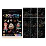 Set 9 pagini de colorat pentru copii - model pirati, Oem