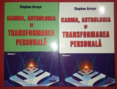 Stephen Arroyo - Karma, astrologia si transformarea personala (vol. I-II) foto
