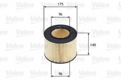 Filtru aer SAAB 9-5 Combi (YS3E) (1998 - 2009) VALEO 585683 foto