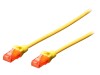 Patch Cord UTP Cat6 Galben 3m, Digitus