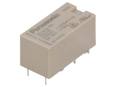 Releu electromagnetic 5VDC PCB SPST-NO/SPST-NC foto