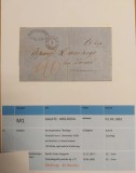 Romania 1861 - Scrisoare circulata GALATI-IASI