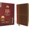Niv, Life Application Study Bible, Third Edition, Large Print, Leathersoft, Brown, Red Letter Edition