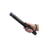 Electrosoc Baston Police Metalic 10000 KV cu Lanterna X8, Autoaparare, Duraluminiu, Acumulatori 18650 Inclusi