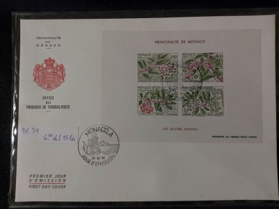 Monaco 1986 - FDC foto