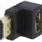 Cablu {{Tip cablu de conectare}}, HDMI mufa, HDMI soclu 90&deg;, {{Lungime cablu}}, {{Culoare izola&amp;#355;ie}}, AKYGA - AK-AD-01