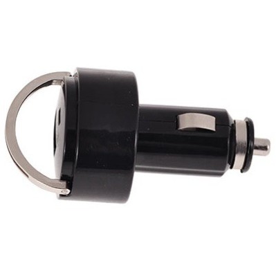 Incarcator auto dual USB max. 3.1A negru (blister) foto