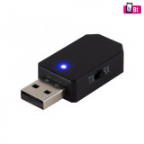 Adaptor Bluetooth v5.0 TX emisie - RX receptie cu Jack 3.5 mm alimentare la USB SAL, Home By Somogyi