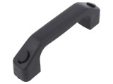Suport poliamidă neagră H42mm L143mm W26mm cu manetă