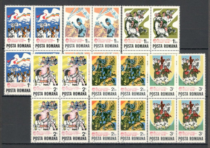 Romania.1982 60 ani utc bloc 4 YR.729