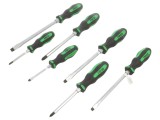 Set 7 șurubelnițe impact RECA Phillips și slot 0701 150 001