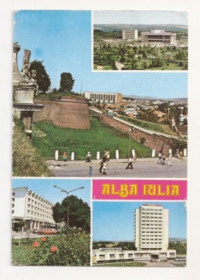 F1 - Carte Postala - Alba Iulia, circulata 1989 foto