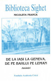 Cumpara ieftin De la Iasi la Geneva | Nicoleta Franck