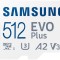Card de Memorie MicroSDXC Samsung MICROSDXC EVO 512GB CL10