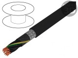 Cablu ecranat PVC 18G1mm2 cu tresă de cupru cositorit