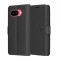 Husa pentru Google Pixel 9a, Techsuit, Leather Folio, Neagra