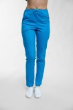 Pantalon medical unisex Clio - stretch XXL 451 - Albastru safir