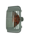 Semnalizare oglinda Citroen Jumper, Jumper; Fiat Ducato, Ducato; Opel Movano; Boxer, Boxer; fata, stanga, alb cu insertie galbena, ECE, fara soclu,