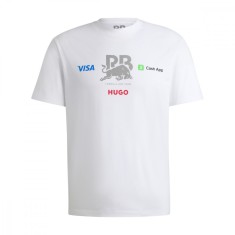 Visa Cash App RB tricou de barba?i Yuki Tsunoda white F1 Team 2024 - L foto