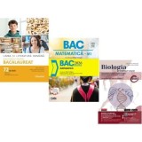 Pachet Bacalaureat 2026. Limba si literatura romana 72 teste complete, Matematica si Biologie pe intelesul tuturor clasele 11-12 - Mimi Gramnea, Radu