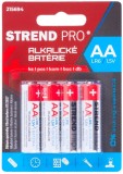 Baterii alcaline Strend Pro AA LR6 1.5V, set 4 buc, pentru uz universal